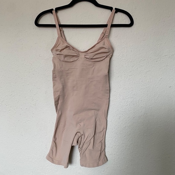 SKIMS SEAMLESS SCULPT MID THIGH BODYSUIT Clay Size 2X - Picture 7 of 9